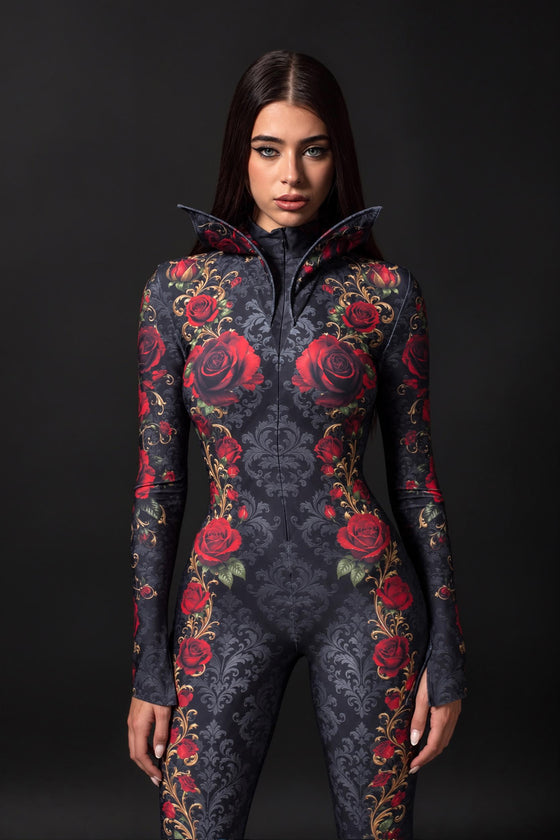 Roses & Ruin High Collar Costume