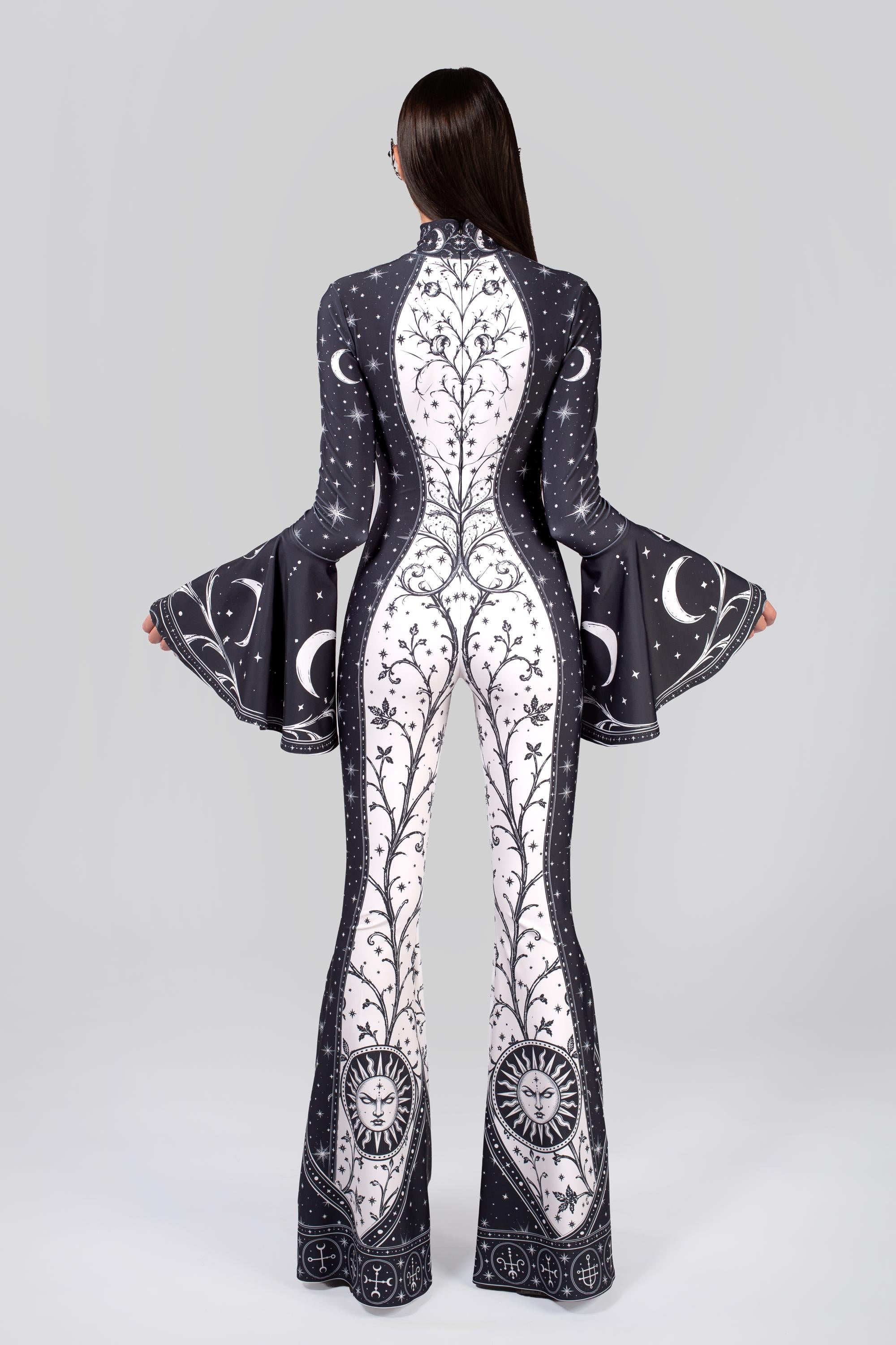 BADINKA Under a Spell	Laced Up Catsuit Spandex