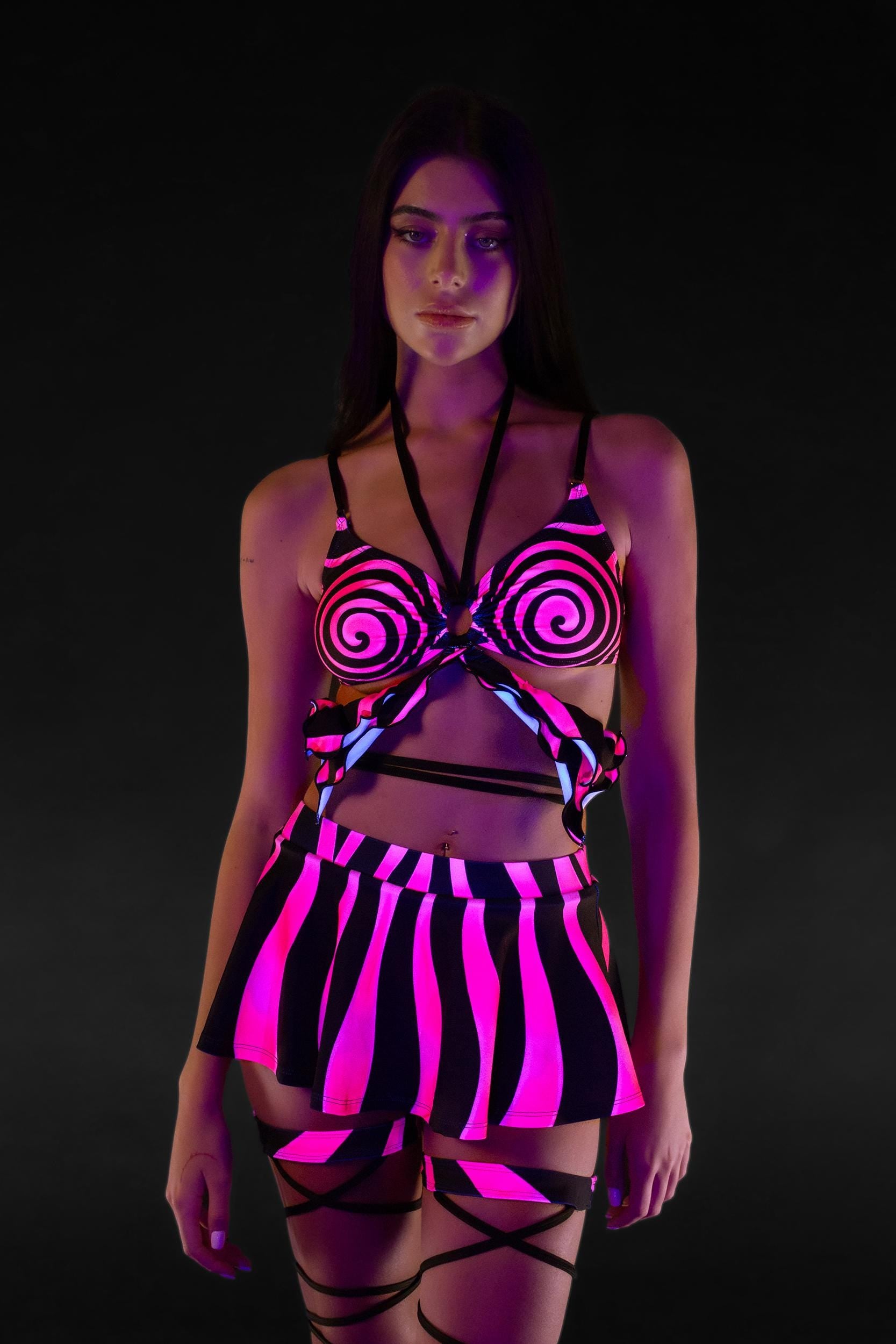 BADINKA Mind Trap Butterfly Top Halloween