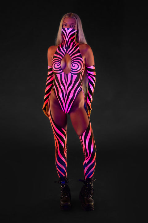 Mind Trap Cut-Out Catsuit