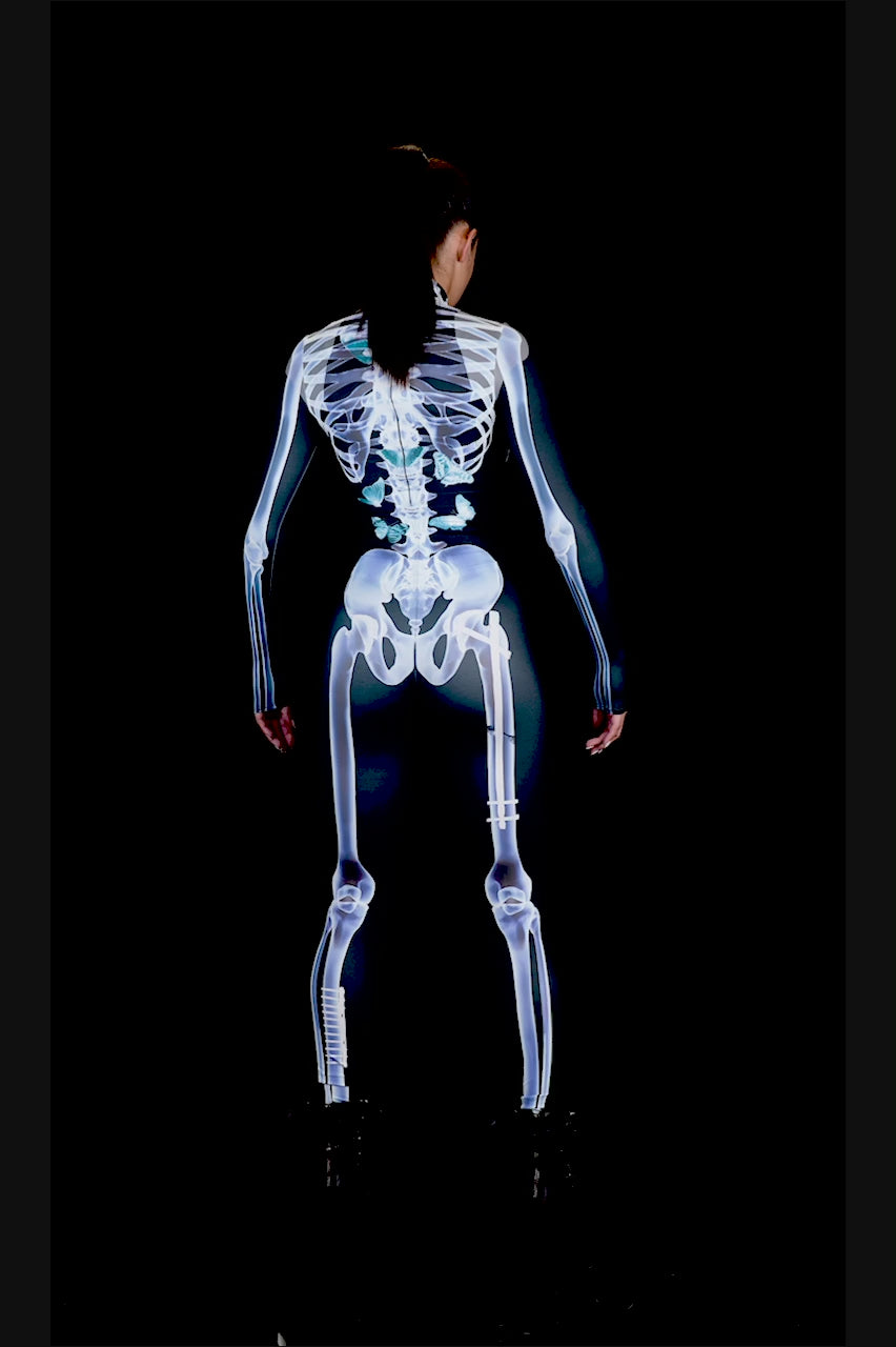 X-Ray Skeleton Costume