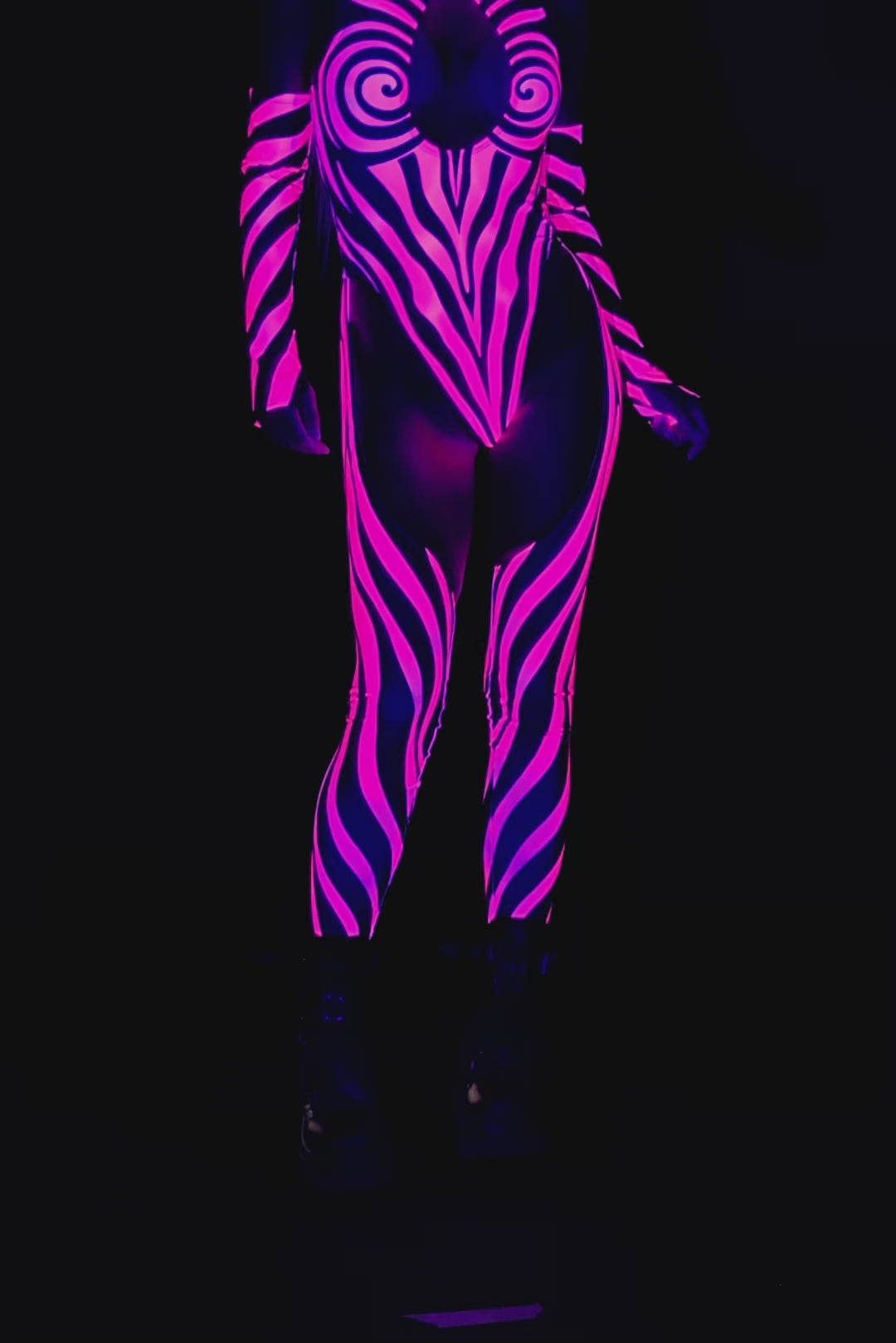 BADINKA Mind Trap Cut-Out Catsuit Chaps, cut-out, keyhole