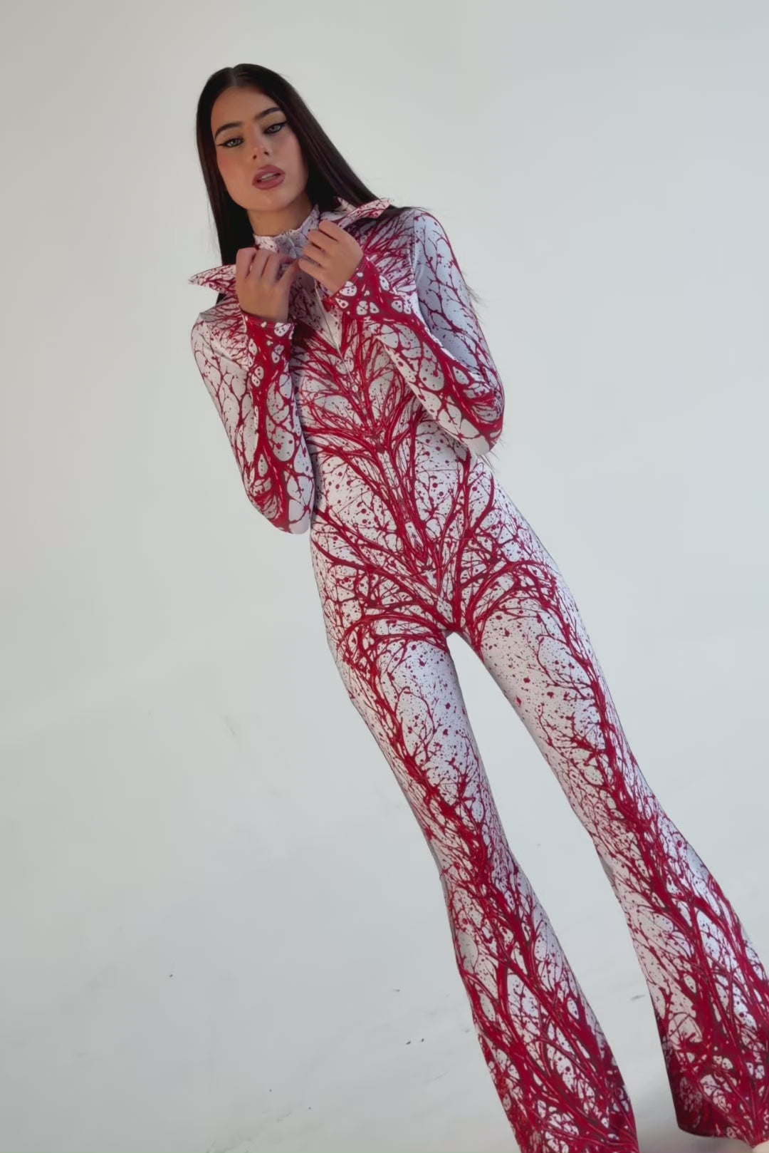BADINKA Women Bloodlined High Collar Costume