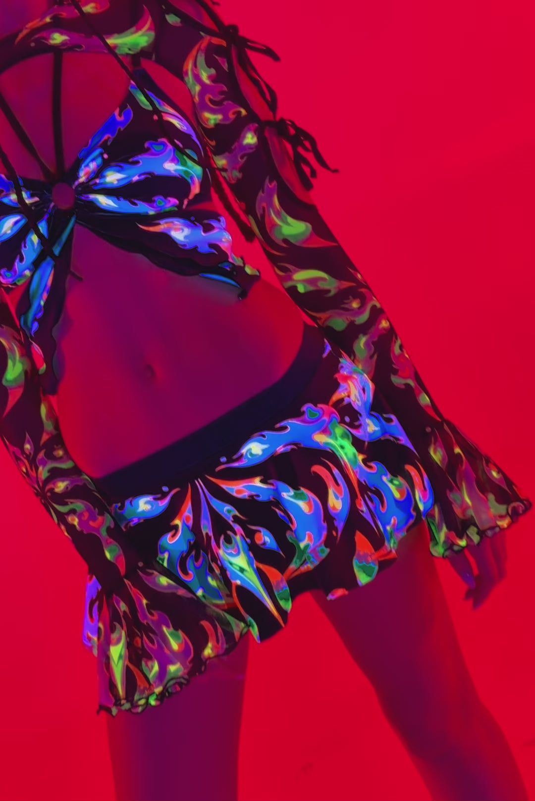 BADINKA Liquid Dreams Frilly Skirt Flowy