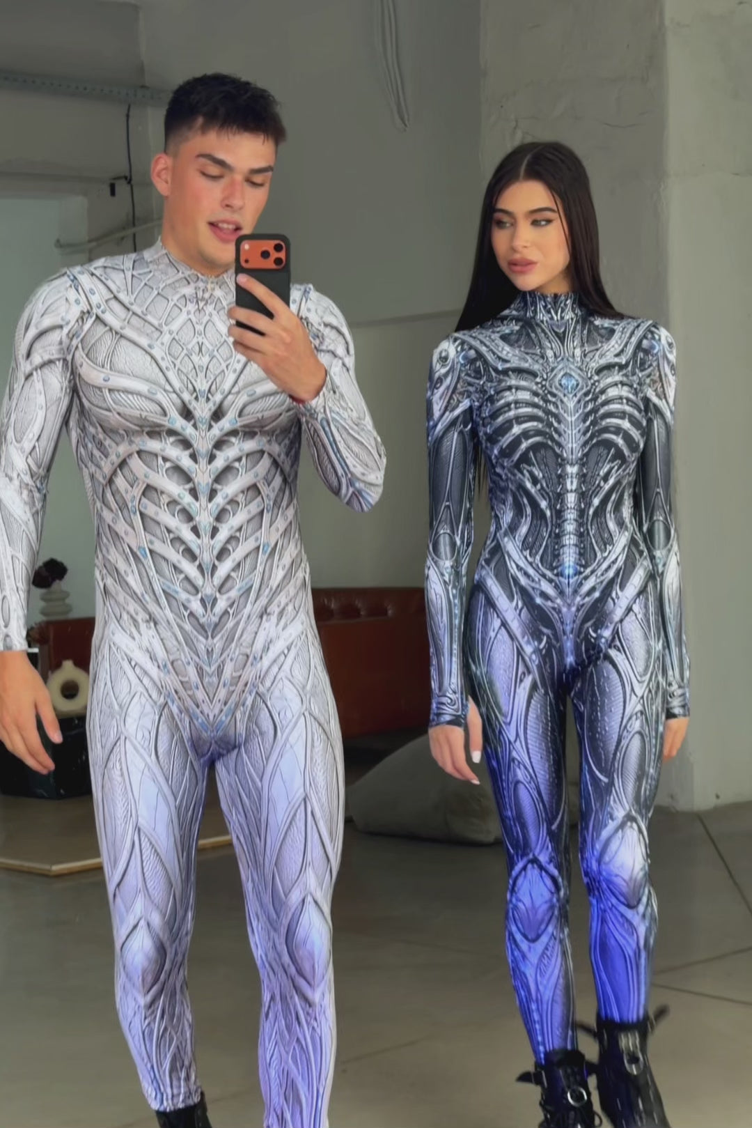 BADINKA Specimen Male Costume Front-zip