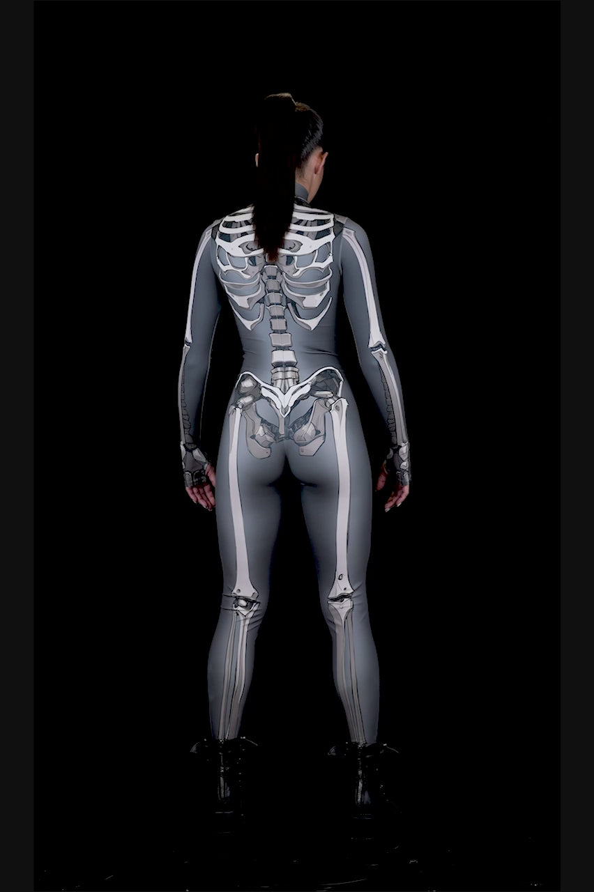 women Ms. Bones Costume