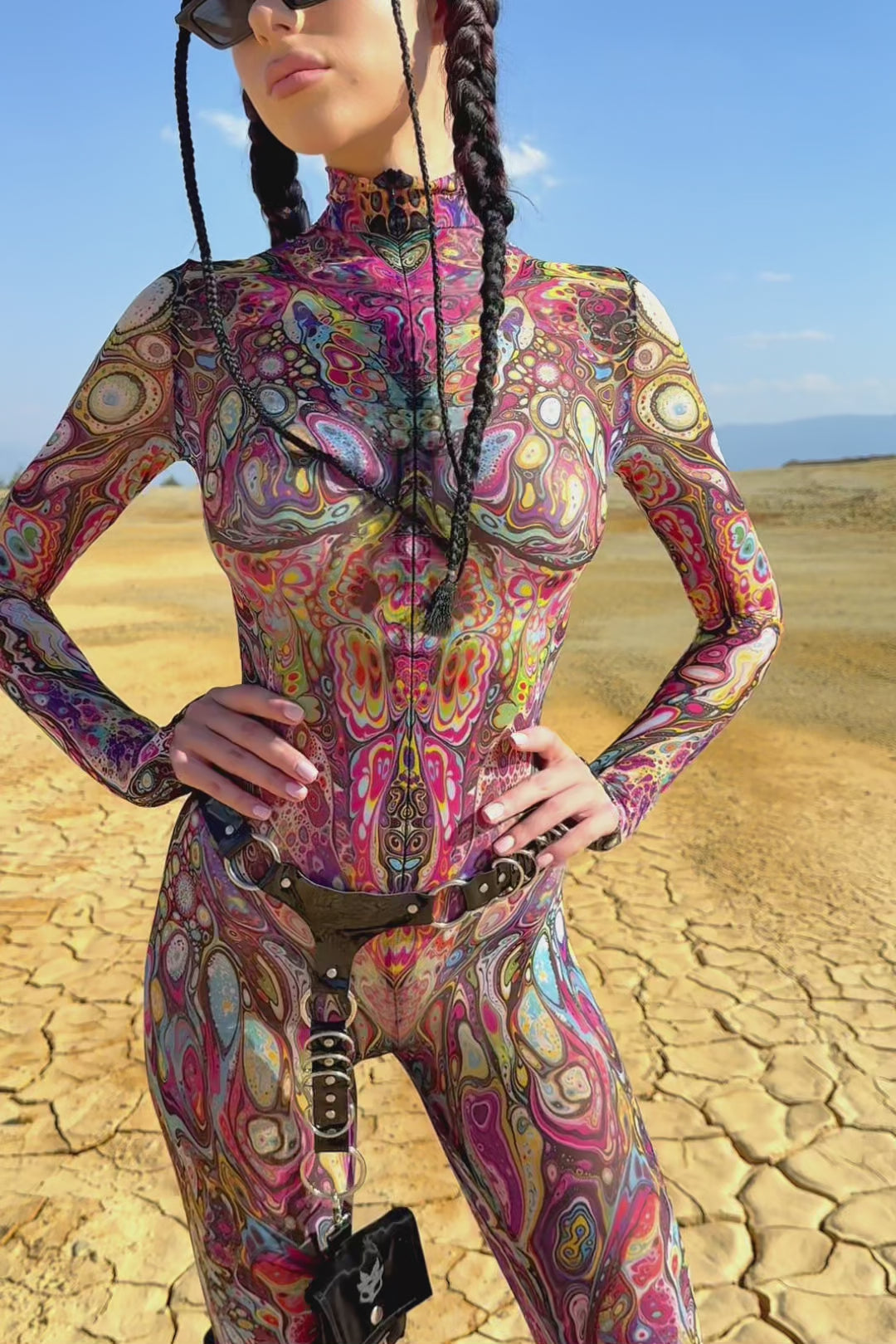 BADINKA Pattern Recognition Mesh Costume 9