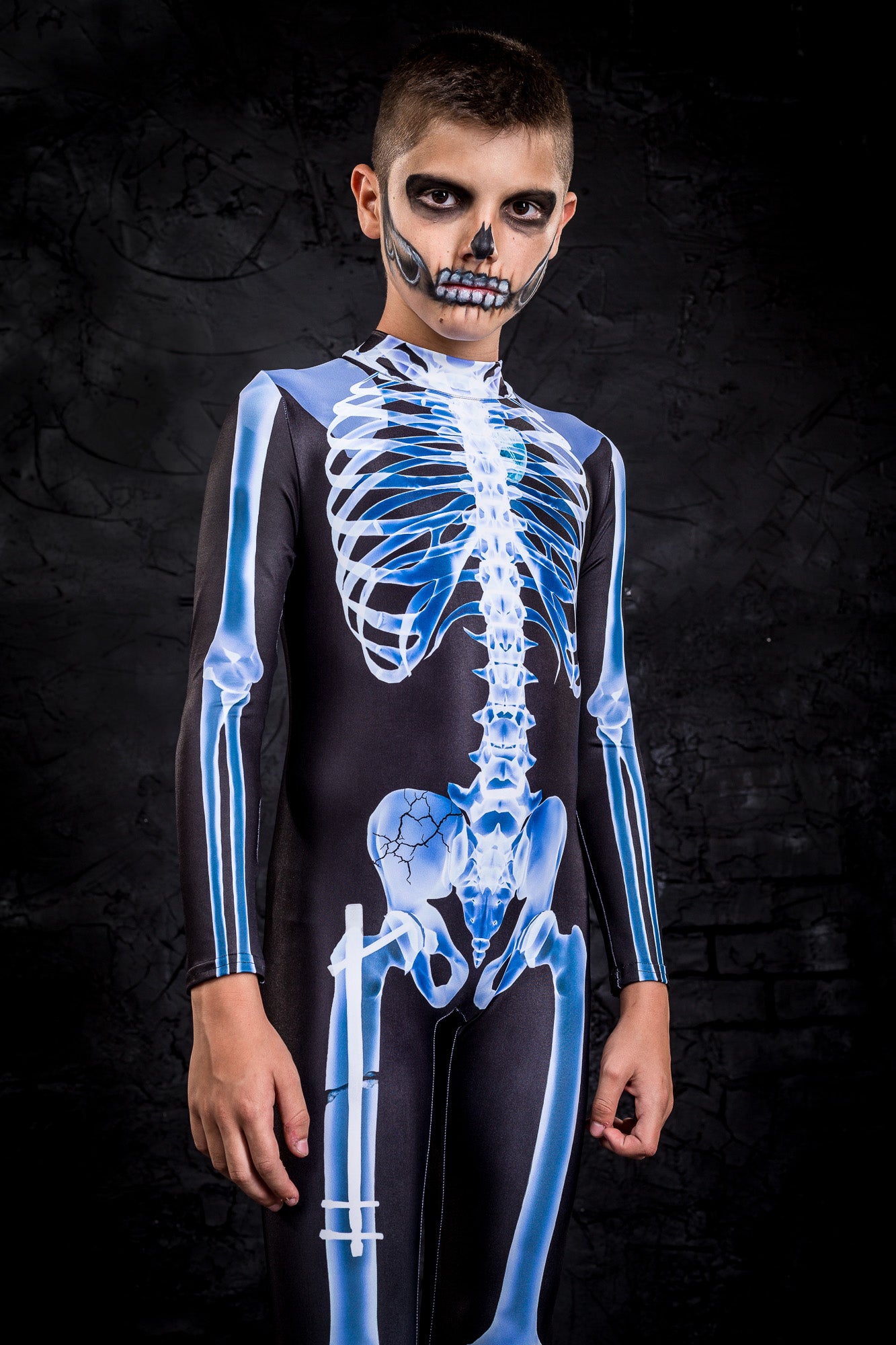 Boys X-Ray Skeleton Costume
