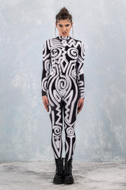 The Tribe Is Calling Dark Costume Bodysuit >> BADINKA