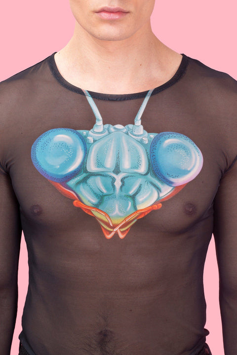Hierodula Male Mesh Top