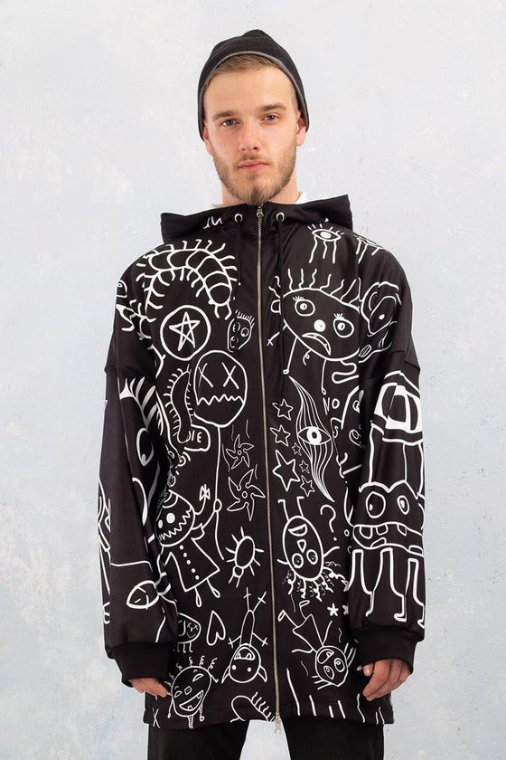 Ugley Dark Herren Zippy Hoodie