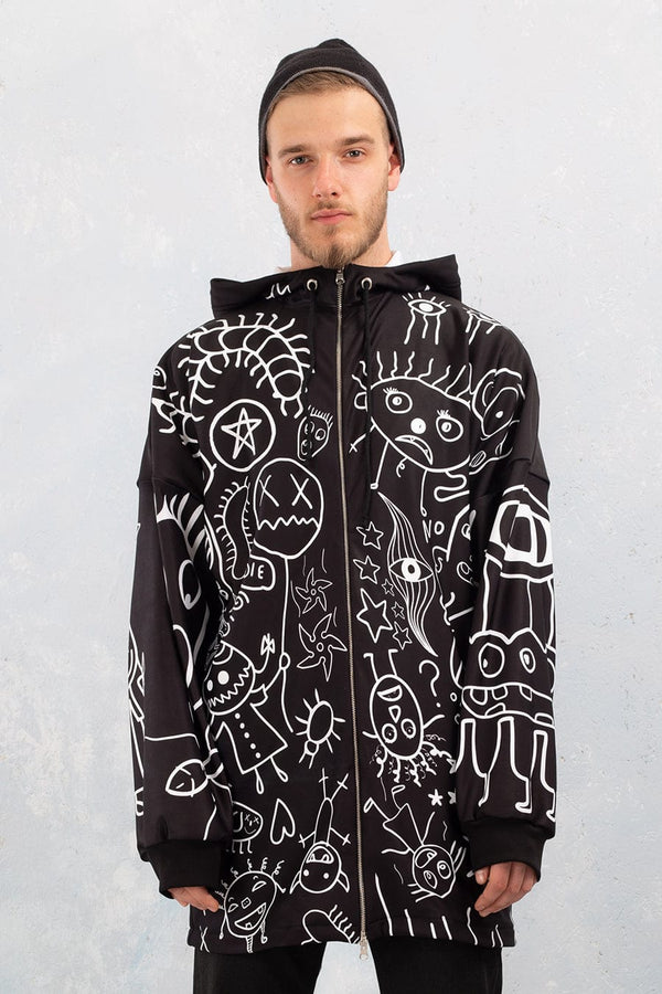 Ugley Dark Herren Zippy Hoodie
