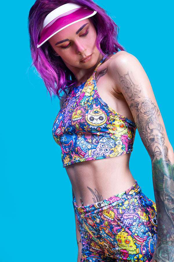 Mental Monstarz Crop Top