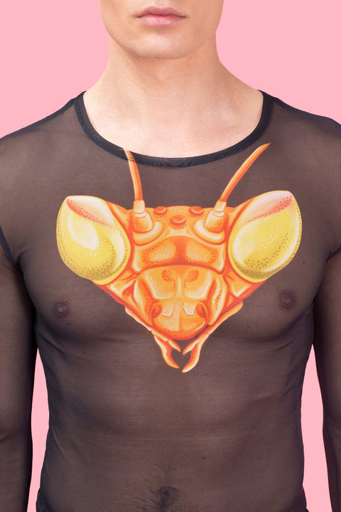 Tenodera Male Mesh Top