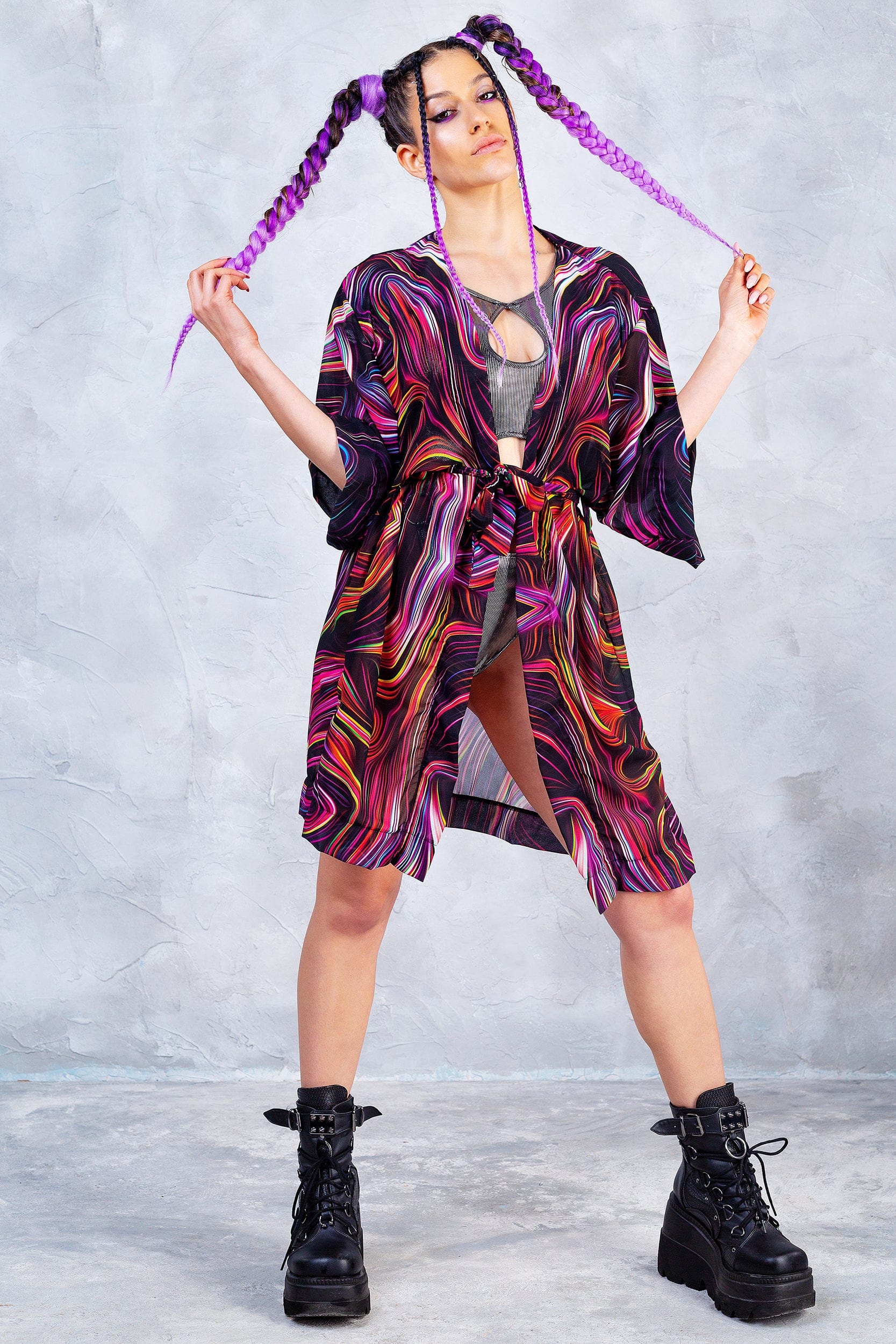 Psychedelicate Rave Robe