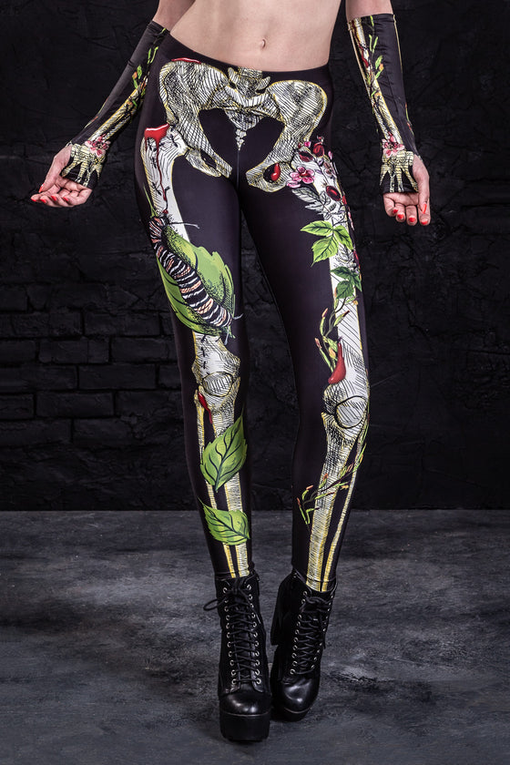 Earth Skeleton Leggings