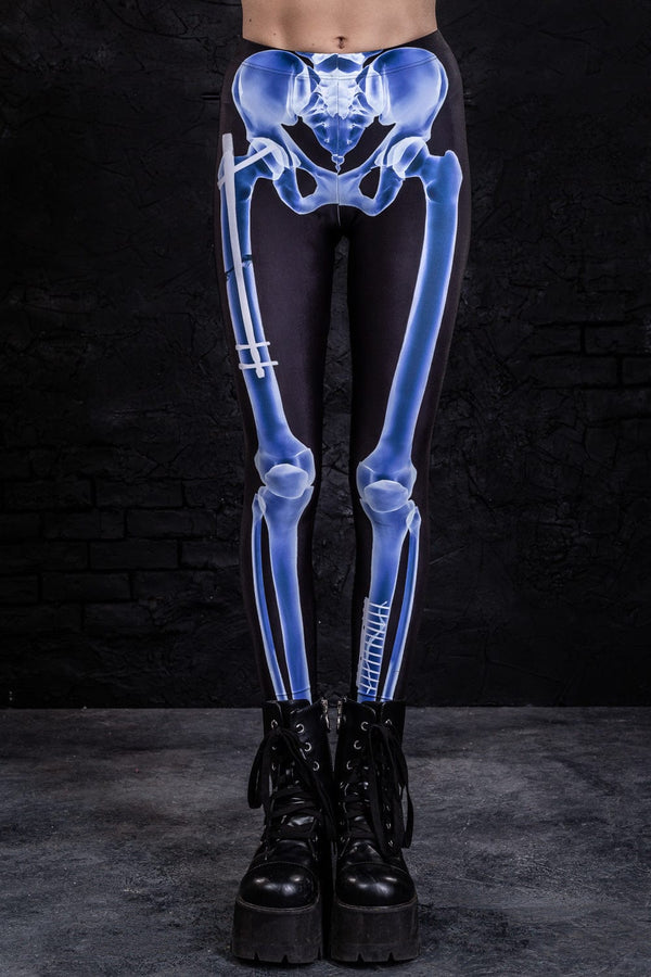 X-Ray Skeleton Leggings