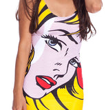 Pop Art Dress Dresses >> BADINKA