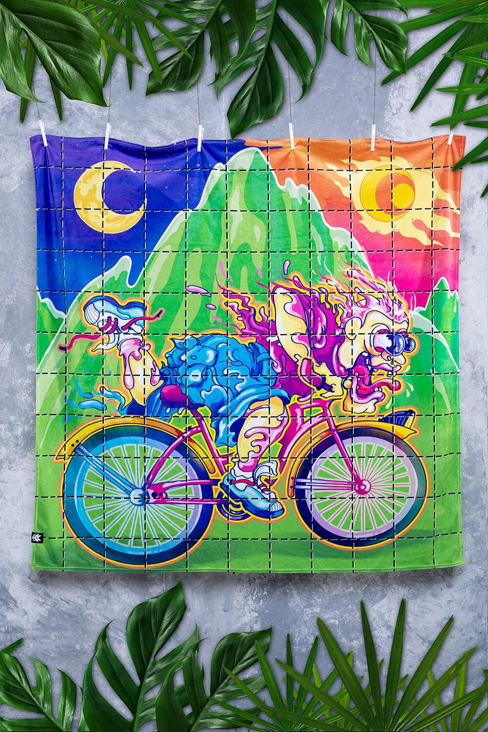 Bicycle Day Blotter XXL Towel