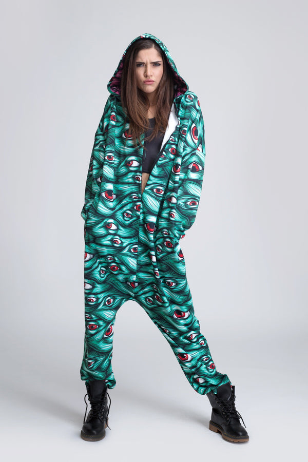 Ich sehe dich Onesie Grün