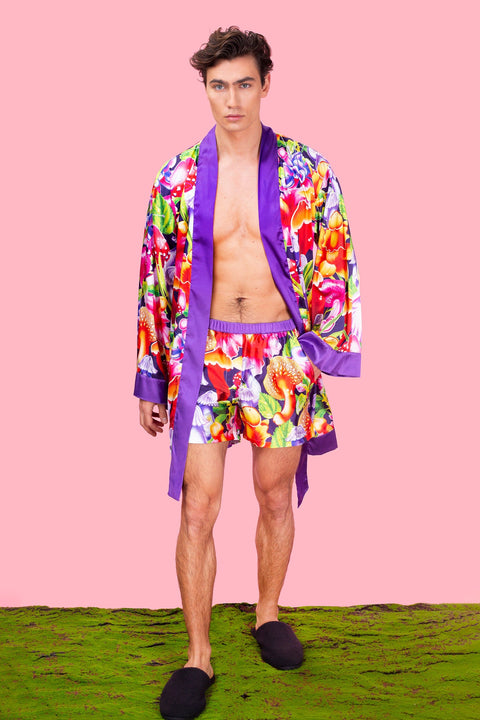 B Tasty Slippy PJ Shorts Set Male