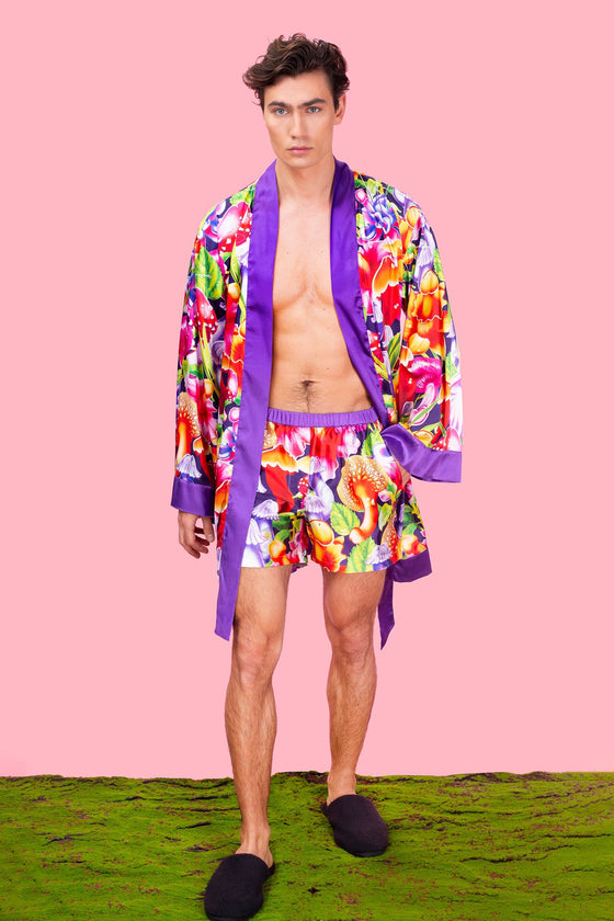 B Tasty Slippy PJ Shorts Set Male