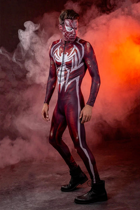 Red Spider Male Costume