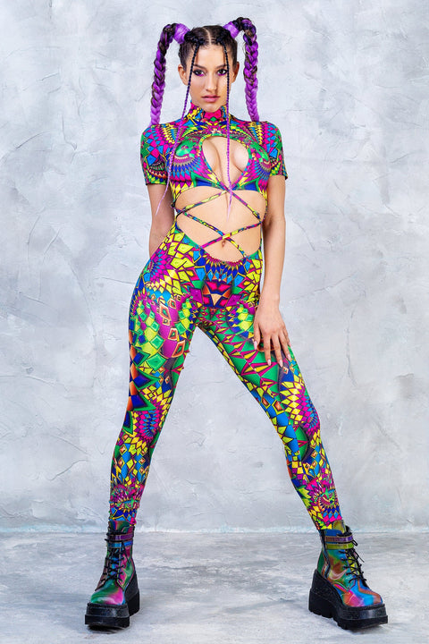 Peak Experience Strapped Full Bodysuit