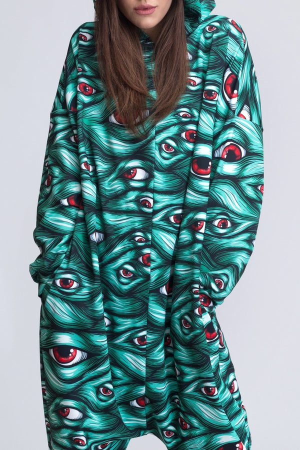 Ich sehe dich Onesie Grün