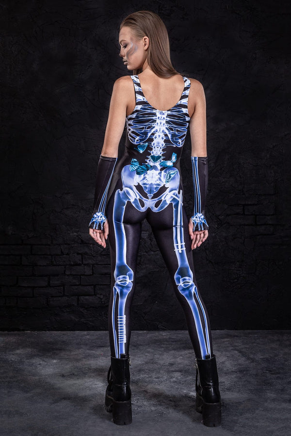 Röntgen-Skelett-Catsuit