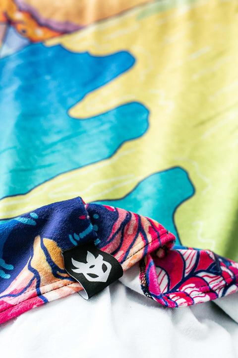 Acid Sunset XXL Towel