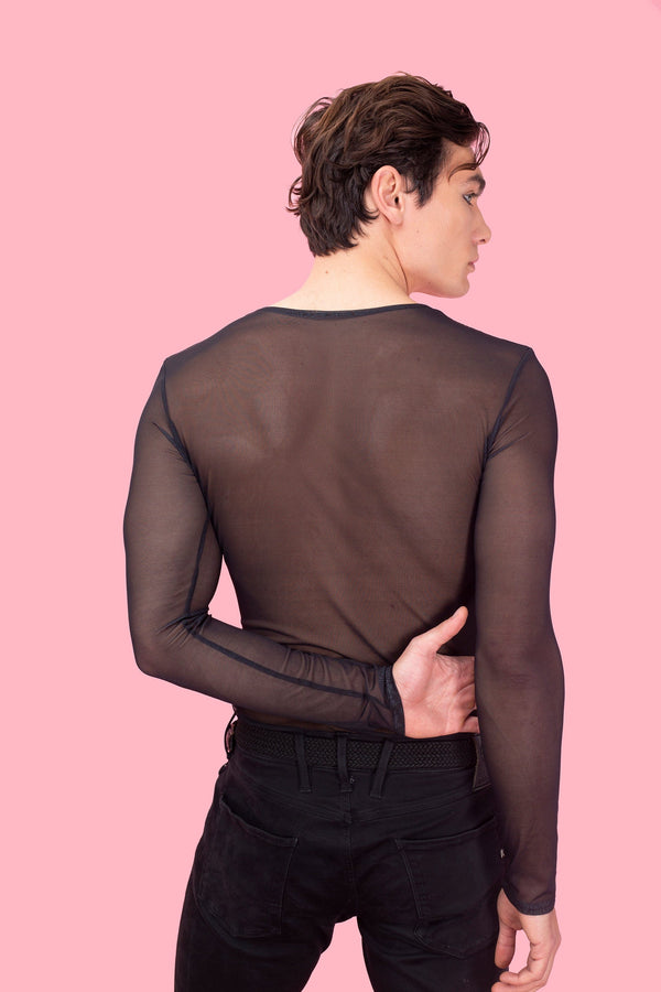 Inornata Male Mesh Top
