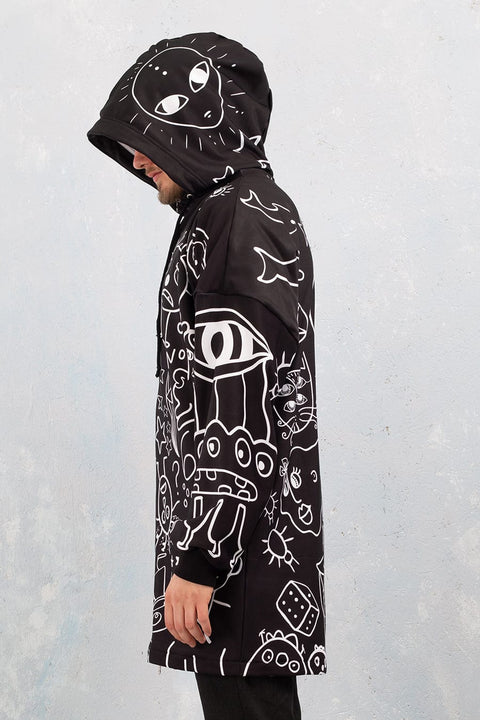 Ugley Dark Herren Zippy Hoodie