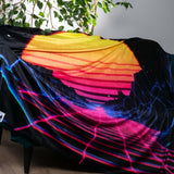 Synthwave Sunset XXL Towel