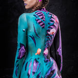 Sea Serpent Mermaid Costume Bodysuit >> BADINKA