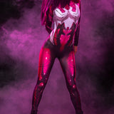 Red Spider Babe Costume Bodysuit >> BADINKA