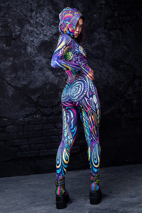 Psy Tribalism Fit Onesie