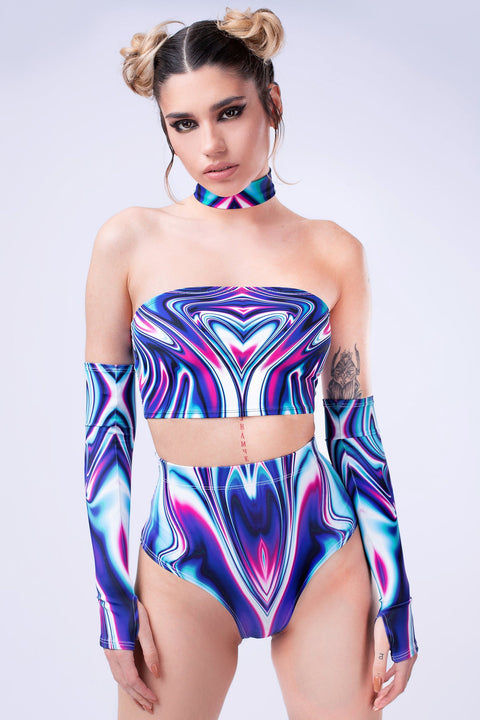 Frenzy Liquid Tube Top