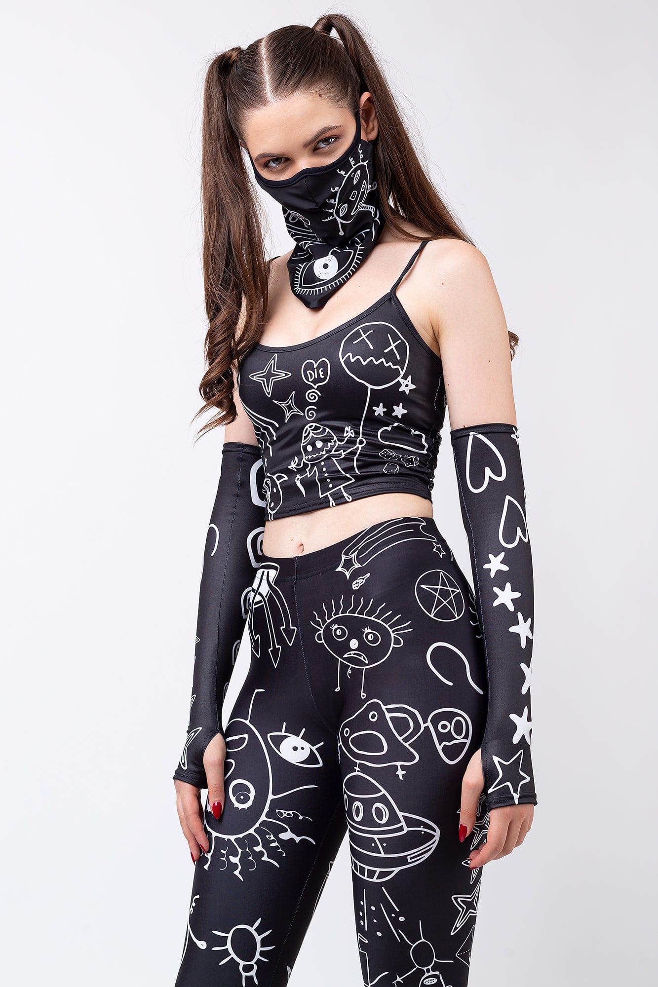 Dark Ugley Bandana Set - BADINKA