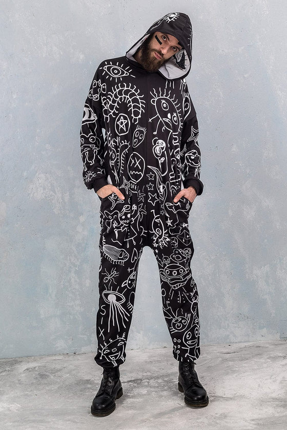 Ugley Dark Male Onesie