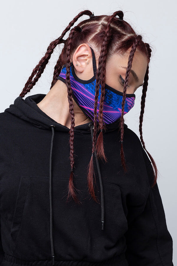 Miami Glitch Pro Maske