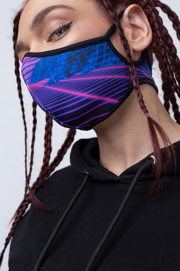 Miami Glitch Pro Maske