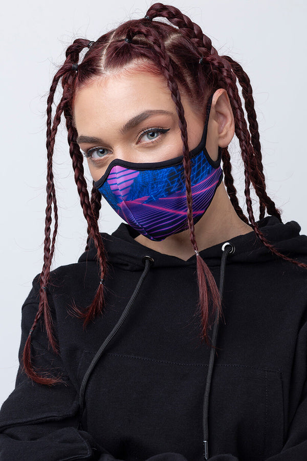 Miami Glitch Pro Maske
