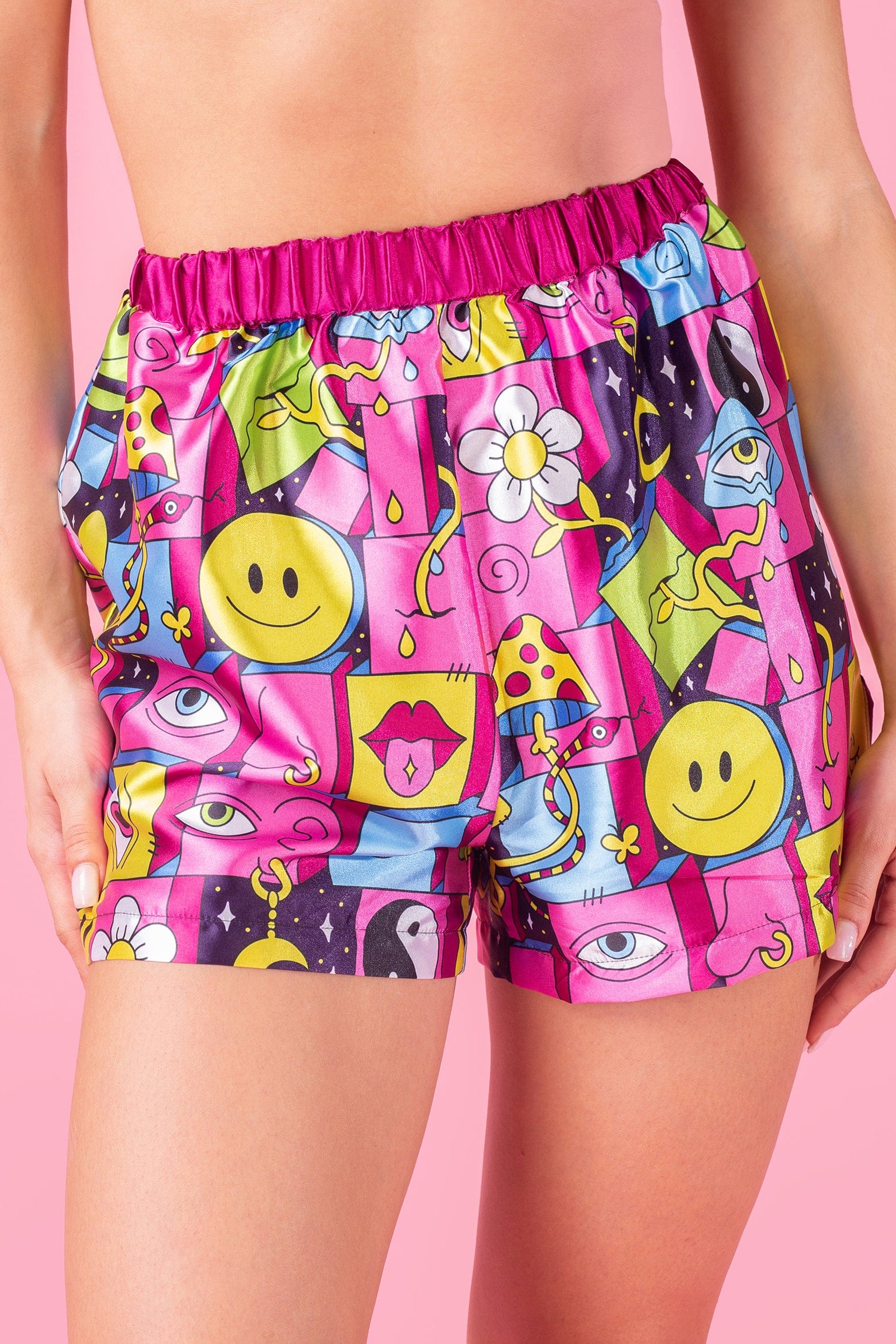 Spaced Out Slippy PJ Shorts