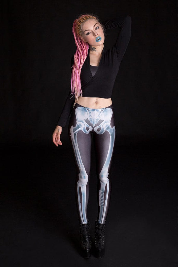 X-Ray Skeleton Leggings