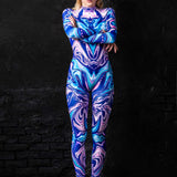 Fierce Fluid Costume Bodysuit >> BADINKA
