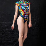 Psy Vance Shoulder Bodysuit Bodysuit >> BADINKA