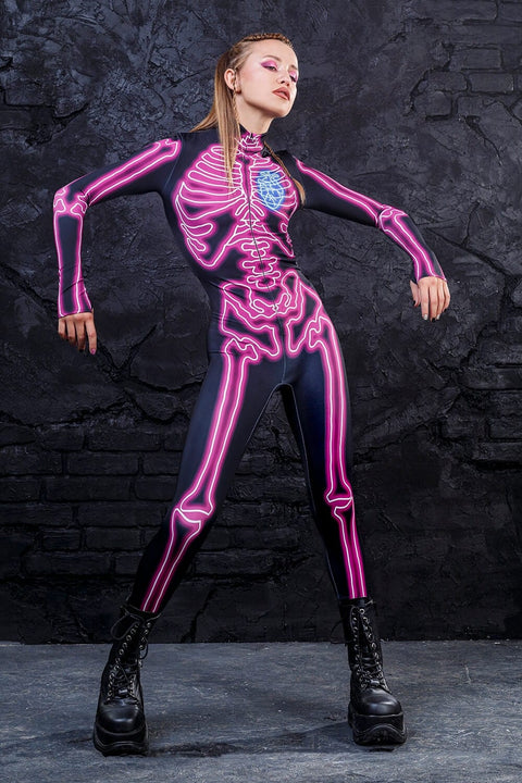 Elektrisches Pink Kostüm