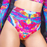 Psy Hibiscus Rave HW Shorts