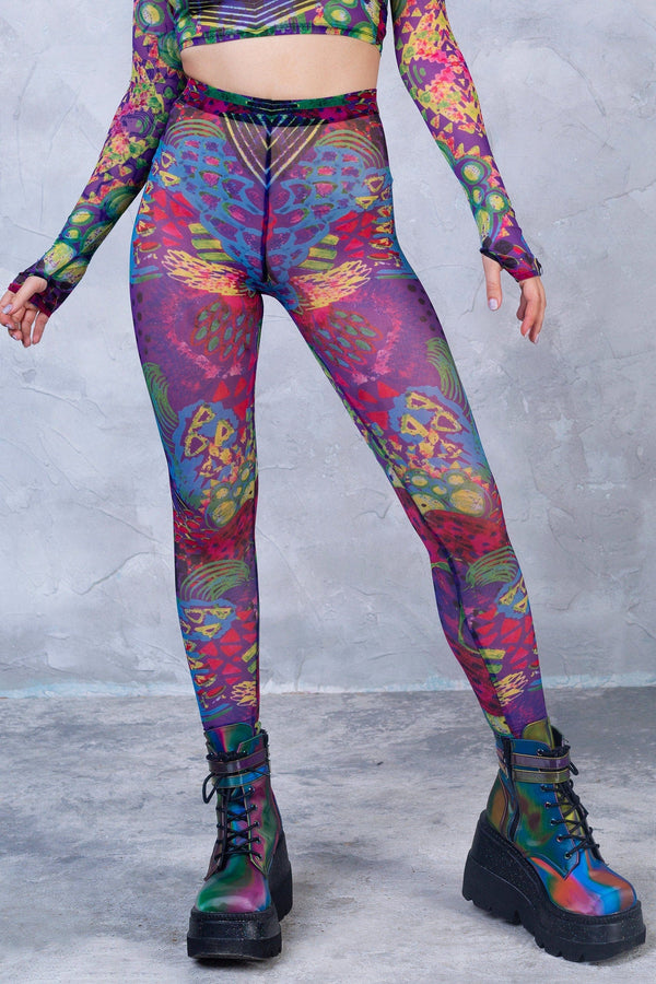 Vibeology Mesh-Leggings